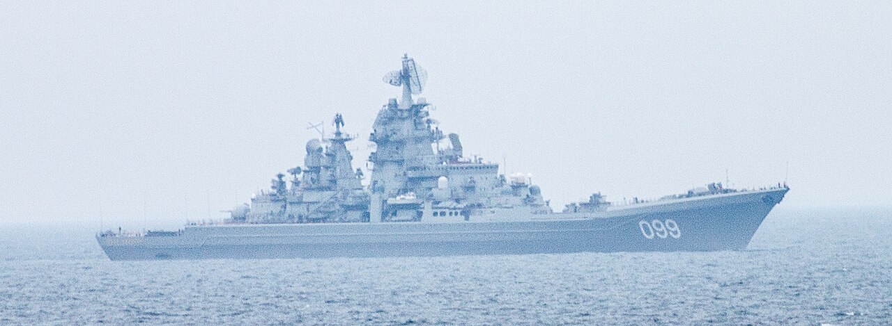 Крейсер в походе